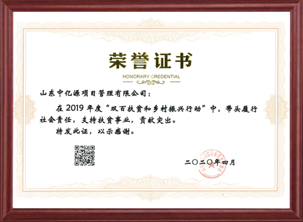 双百扶贫和乡村振兴行动